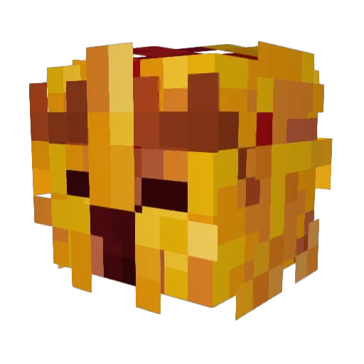 Sweetlyyy Minecraft avatar head, 3D render