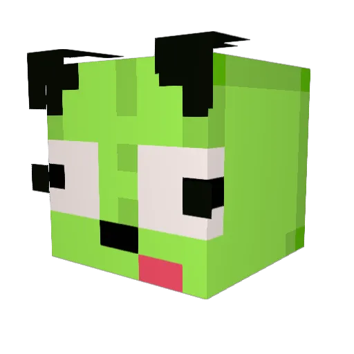 Sweetpeas5 Minecraft avatar head, 3D render