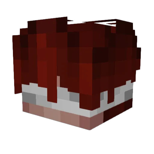 Swegvxx Minecraft avatar head, 3D render