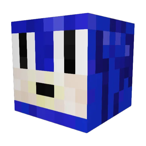 Swep90 Minecraft avatar head, 3D render