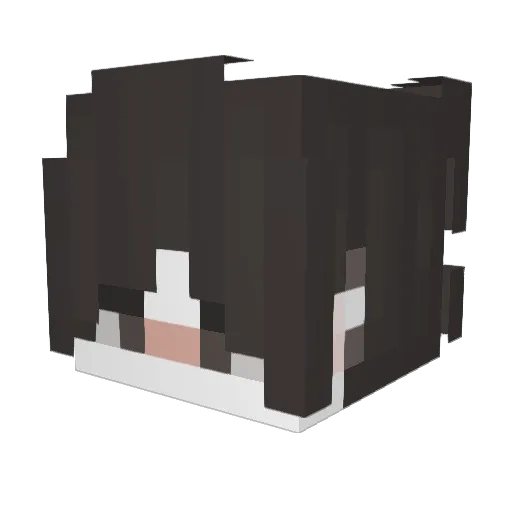 SwepdayHD Minecraft avatar head, 3D render