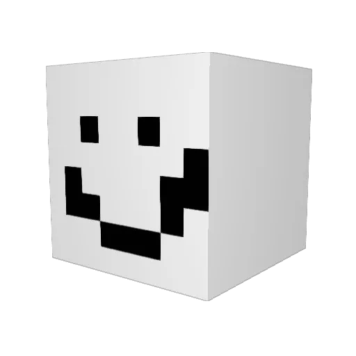 SwiarS Minecraft avatar head, 3D render