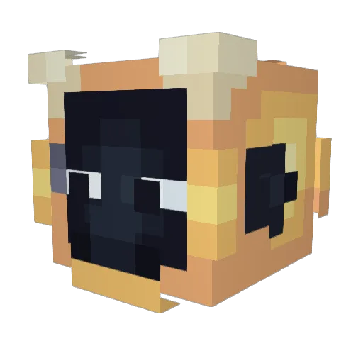Swift677 Minecraft avatar head, 3D render