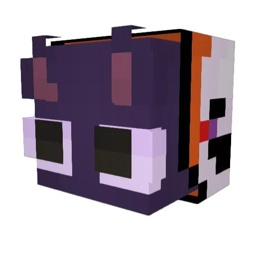 SwiftAdrift Minecraft avatar head, 3D render