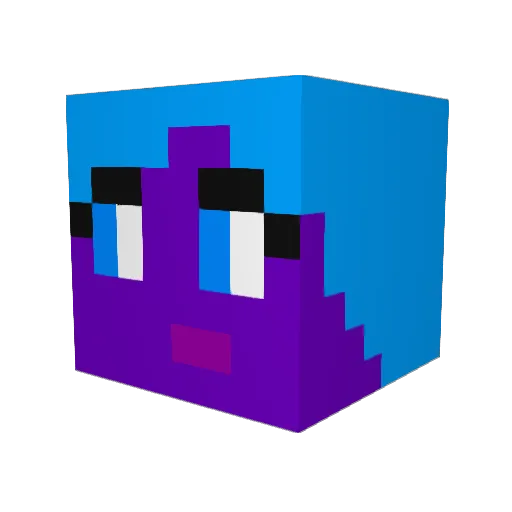 SwiftPhoenix050 Minecraft avatar head, 3D render