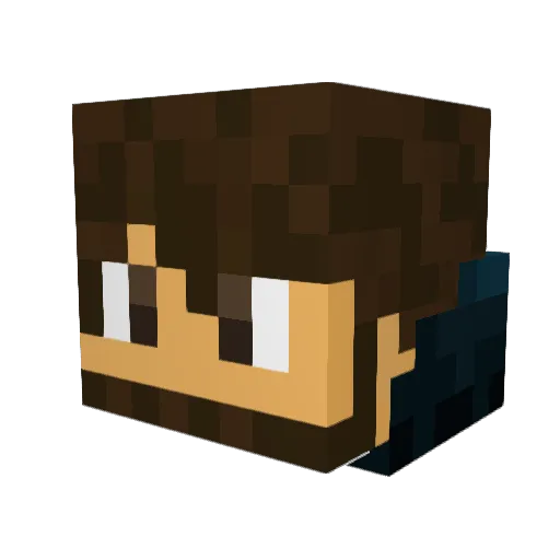 SwiftShot1 Minecraft avatar head, 3D render