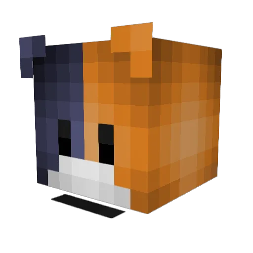 SwiftSphinx1880 Minecraft avatar head, 3D render