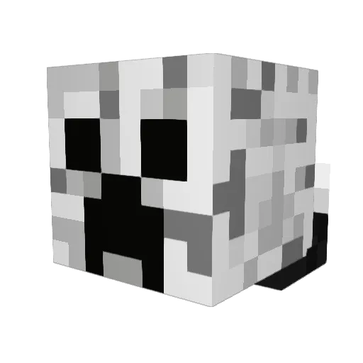 Swift_Racing Minecraft avatar head, 3D render