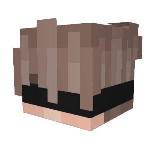 Swift_Xy Minecraft avatar head, 3D render