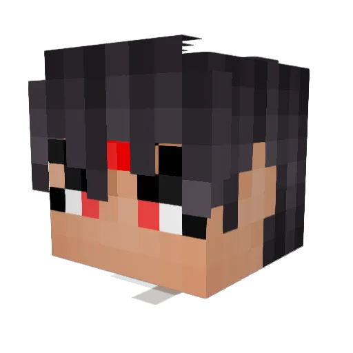 Swiftal Minecraft avatar head, 3D render