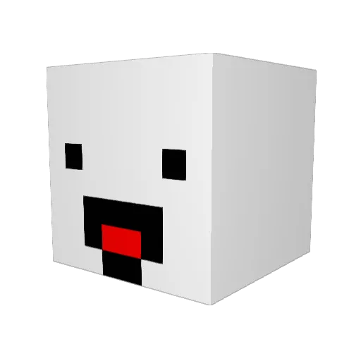 Swiftc0ld Minecraft avatar head, 3D render