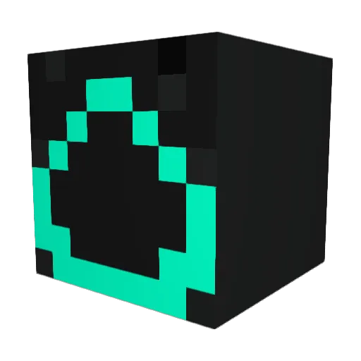 Swiftdata Minecraft avatar head, 3D render