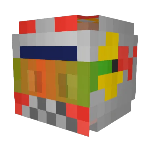 SwiftiesZ Minecraft avatar head, 3D render
