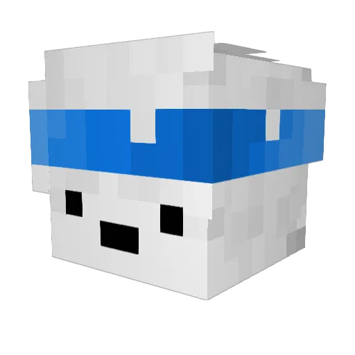 Swifts_YT Minecraft avatar head, 3D render