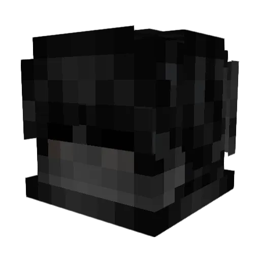 Swiftuniverse Minecraft avatar head, 3D render