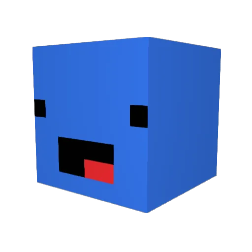 Swifty3431 Minecraft avatar head, 3D render