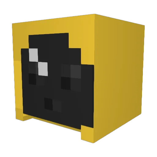 Swifty606 Minecraft avatar head, 3D render