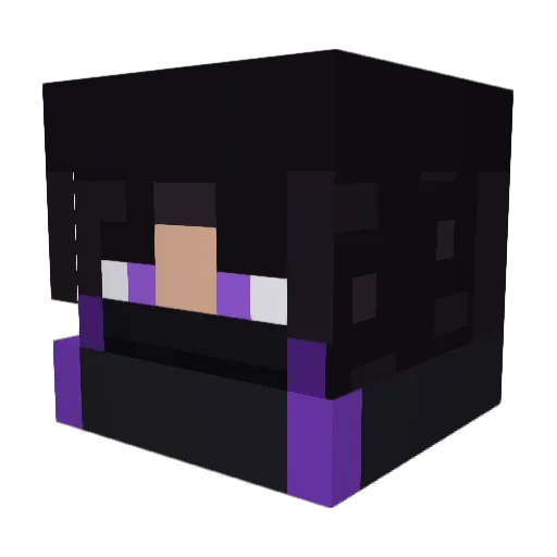 Swifty97 Minecraft avatar head, 3D render
