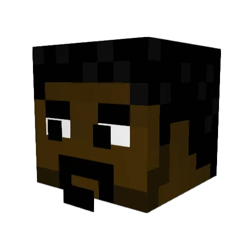 SwiftyDane Minecraft avatar head, 3D render