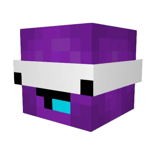 Swiftyce Minecraft avatar head, 3D render
