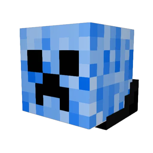 Swiftyshadow98 Minecraft avatar head, 3D render