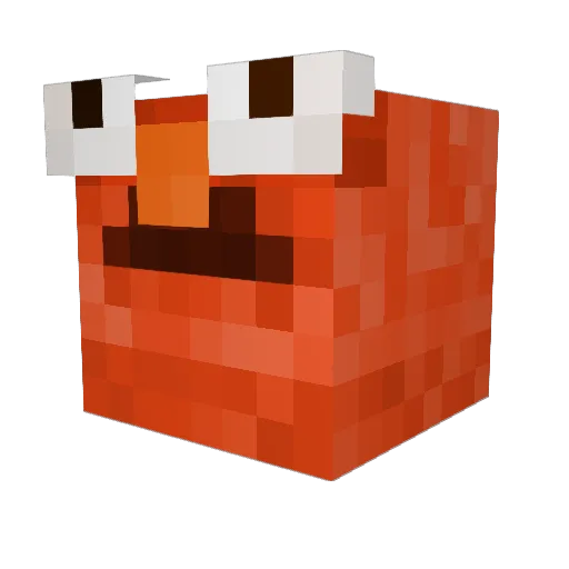 Swiggityswootgeo Minecraft avatar head, 3D render