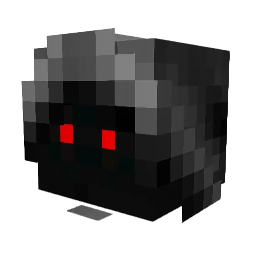 Swilleh_ Minecraft avatar head, 3D render