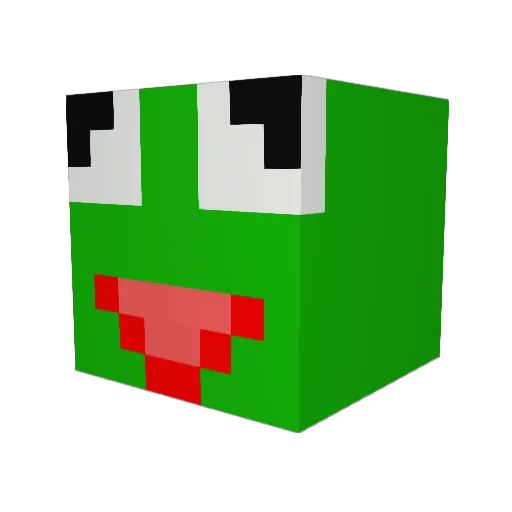 SwimThijs Minecraft avatar head, 3D render