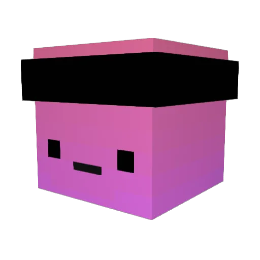 SwinGenZ Minecraft avatar head, 3D render
