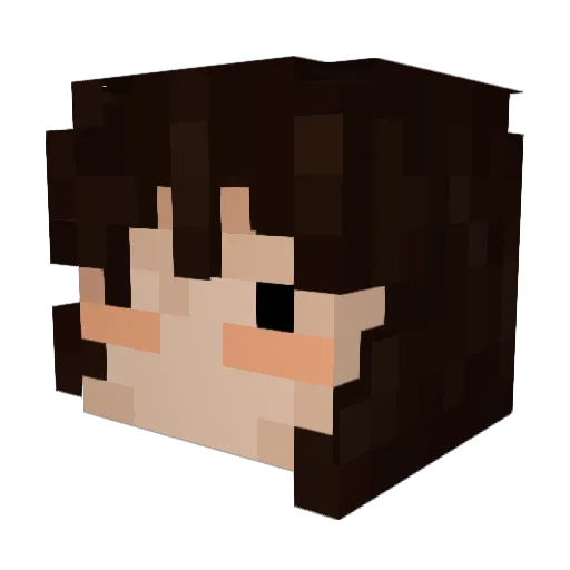 SwinksterSr Minecraft avatar head, 3D render