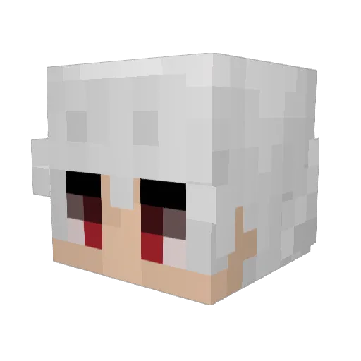 Swintex Minecraft avatar head, 3D render