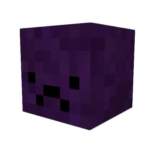 Swinxx Minecraft avatar head, 3D render