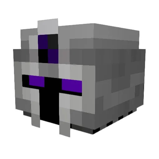 Swipples Minecraft avatar head, 3D render