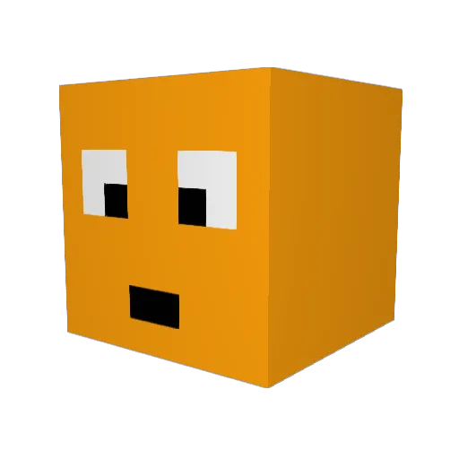 Swirlsx Minecraft avatar head, 3D render
