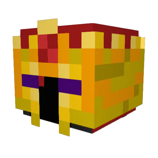 SwishMister Minecraft avatar head, 3D render