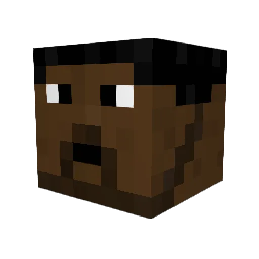 Swish_Baller Minecraft avatar head, 3D render