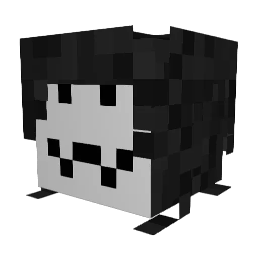 SwissCheeseEater Minecraft avatar head, 3D render