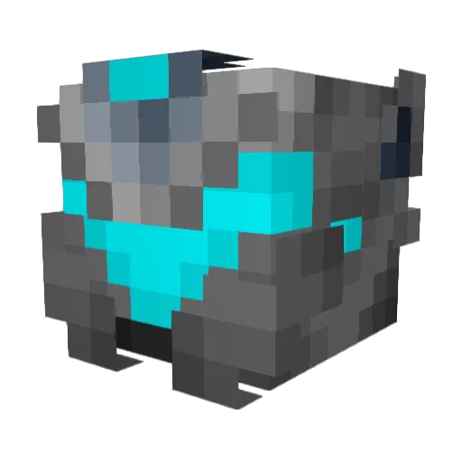SwissEp Minecraft avatar head, 3D render