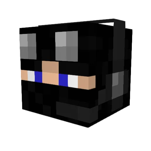 Swiss_k Minecraft avatar head, 3D render