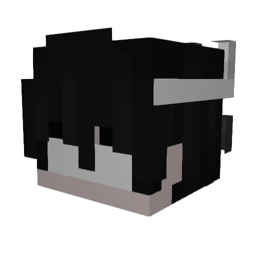 Swite_drx Minecraft avatar head, 3D render
