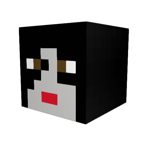 Switzer91 Minecraft avatar head, 3D render