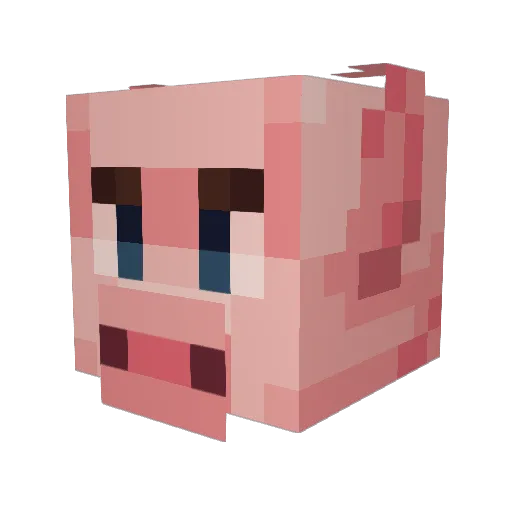 SwiveringMist_ Minecraft avatar head, 3D render