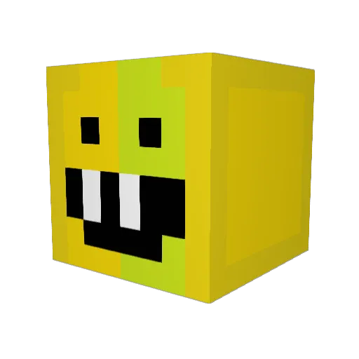 Swixyn Minecraft avatar head, 3D render