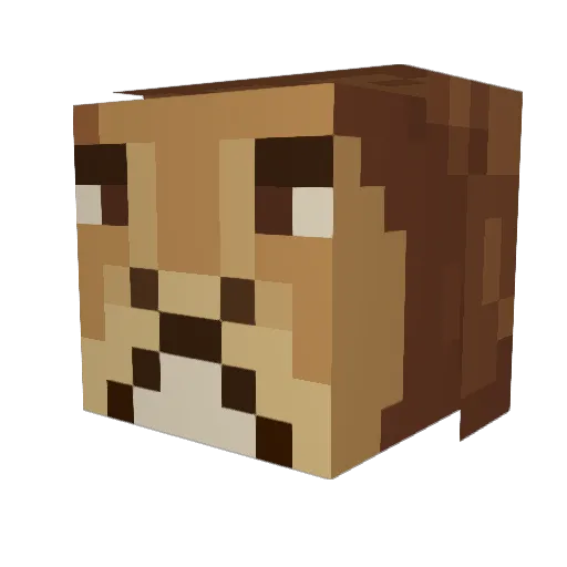 SwizzyMC Minecraft avatar head, 3D render