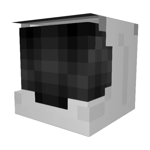 Swoocemn Minecraft avatar head, 3D render