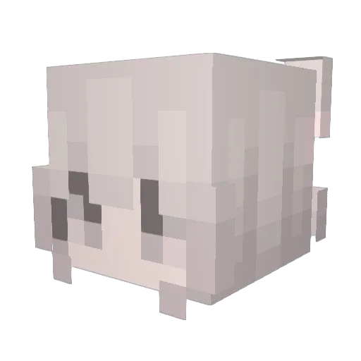 SworDivine Minecraft avatar head, 3D render