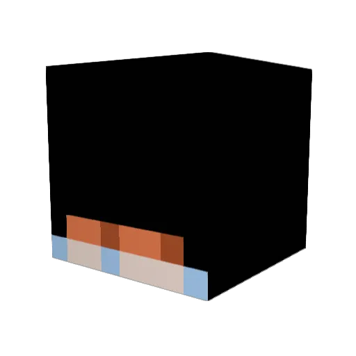 Sword_Noob Minecraft avatar head, 3D render