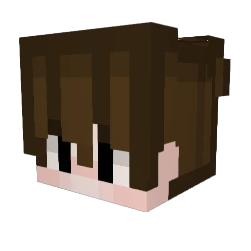 SwordofGhoul Minecraft avatar head, 3D render