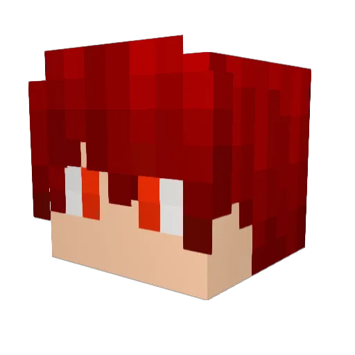SwordsmanFrosty Minecraft avatar head, 3D render