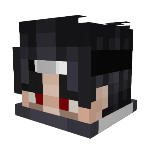 Swxtyr Minecraft avatar head, 3D render